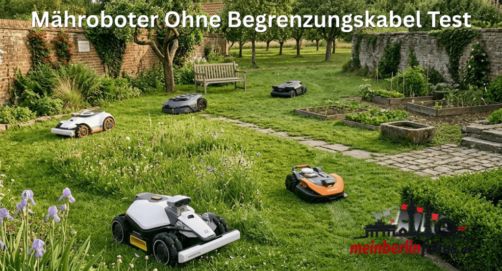 mähroboter ohne begrenzungskabel test