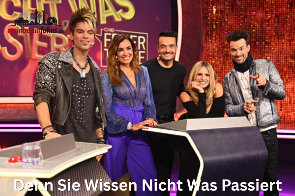 denn sie wissen nicht was passiert
